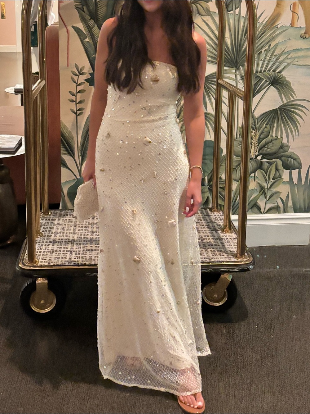 Peppermayo Orelli seashell maxi dress